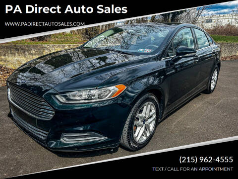 2014 Ford Fusion for sale at PA Direct Auto Sales in Levittown PA