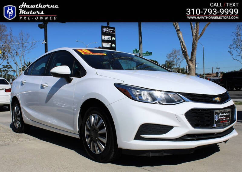 2018 Chevrolet Cruze for sale at Hawthorne Motors Pre-Owned in Lawndale CA
