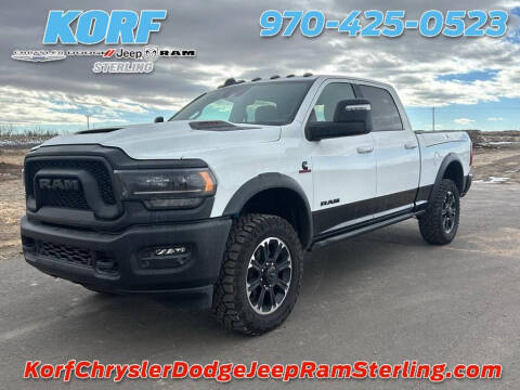 2024 RAM 2500 for sale at Tony Peckham @ Korf Motors in Sterling CO