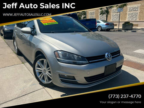 2015 Volkswagen Golf SportWagen for sale at Jeff Auto Sales INC in Chicago IL