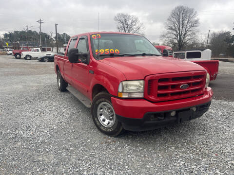 2003 Ford F-250 Super Duty for sale at K & E Auto Sales in Ardmore AL