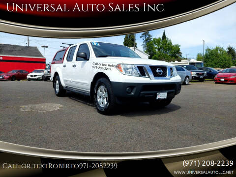 2012 Nissan Frontier for sale at Universal Auto Sales Inc in Salem OR