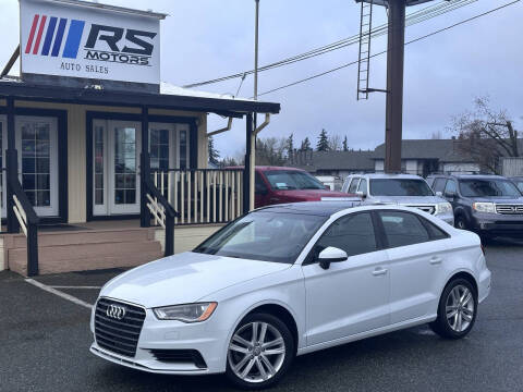 2015 Audi A3 for sale at RS Motors in Lynnwood WA