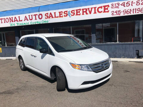 2012 Honda Odyssey for sale at International Auto Sales and Service in Detroit MI