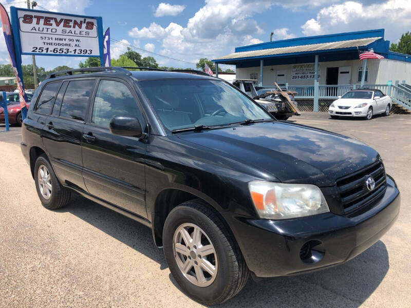 2006 Toyota Highlander for sale at Stevens Auto Sales in Theodore AL