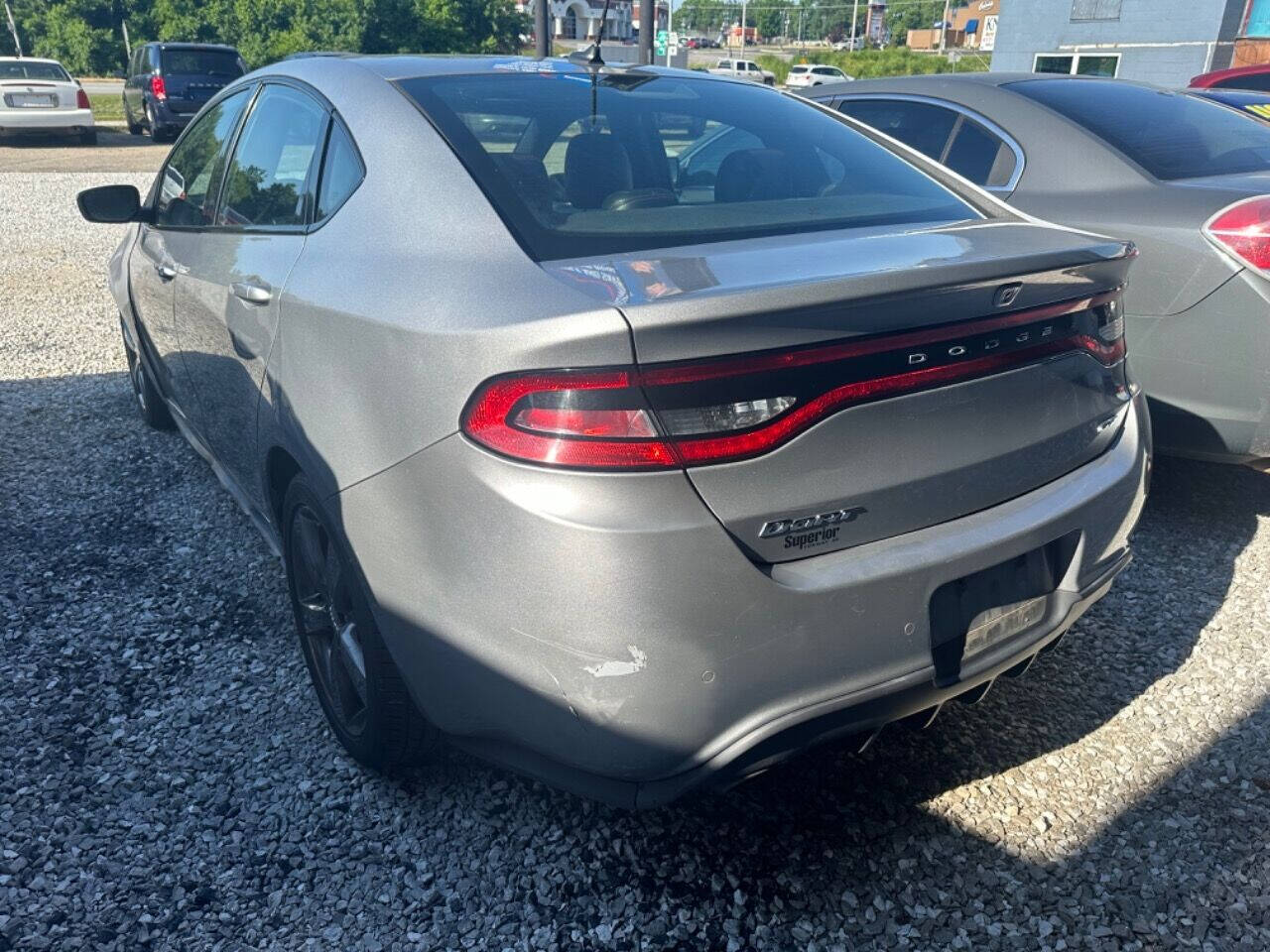 2015 Dodge Dart for sale at KND Auto Sales in Webb City, MO