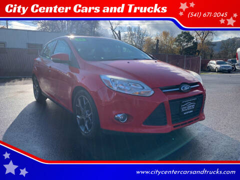 2014 Ford Focus for sale at City Center Cars and Trucks in Roseburg OR