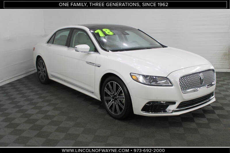 2018 Lincoln Continental Reserve
