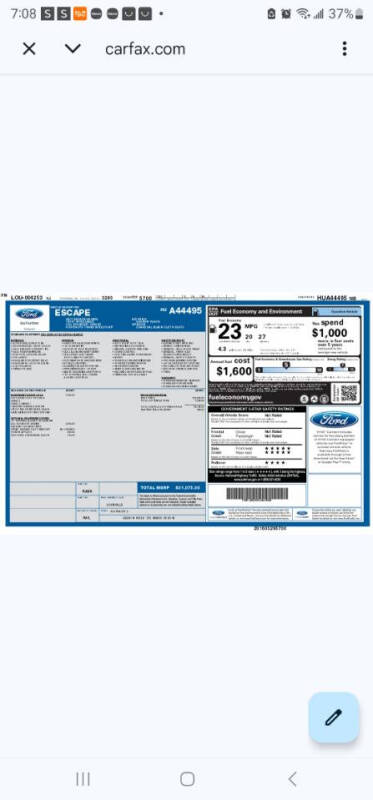 2017 Ford Escape SE