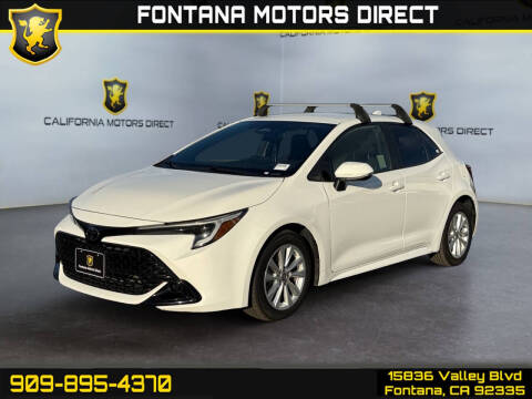 2023 Toyota Corolla Hatchback SE