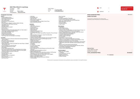 2020 Tesla Model X Long Range