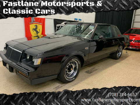1986 Buick Grand National for sale at Fastlane Motorsports & Classic Cars in Addison IL