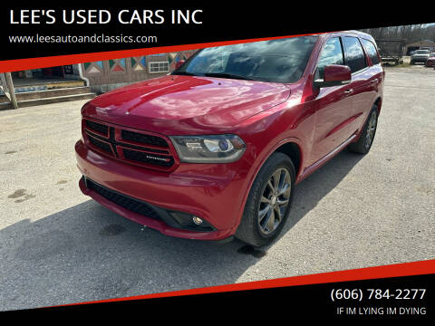 2017 Dodge Durango for sale at LEE'S USED CARS INC Morehead in Morehead KY
