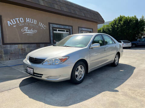 2002 Toyota Camry for sale at Auto Hub, Inc. in Anaheim CA