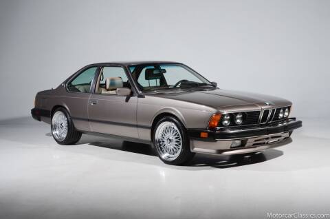 1987 BMW 6 Series for sale at Motorcar Classics in Farmingdale NY