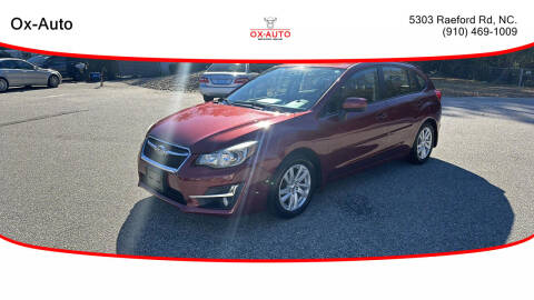 2016 Subaru Impreza 2.0i Premium