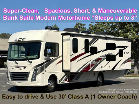 2020 Thor Motor Coach ACE 30.2 for sale at A Buyers Choice in Jurupa Valley CA