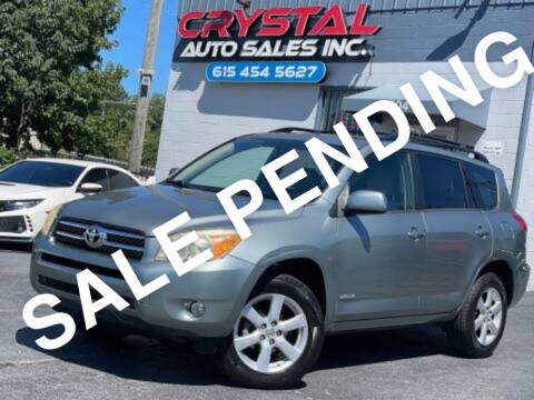 2006 Toyota RAV4 for sale at Crystal Auto Sales Inc in Nashville TN