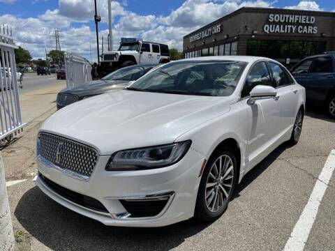 2017 Lincoln MKZ for sale at SOUTHFIELD QUALITY CARS in Detroit MI