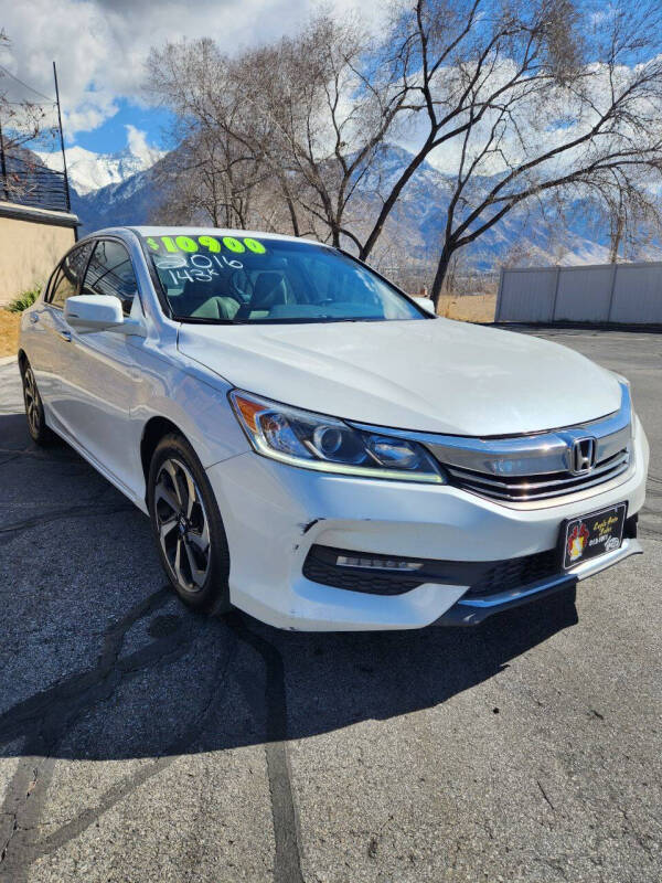 Used 2016 Honda Accord EX with VIN 1HGCR2F71GA087108 for sale in Provo, UT
