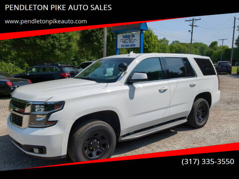 2016 Chevrolet Tahoe for sale at PENDLETON PIKE AUTO SALES in Ingalls IN