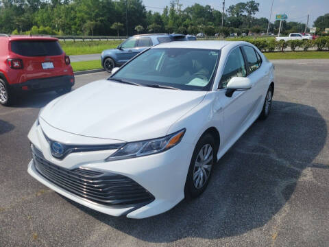 2020 Toyota Camry Hybrid for sale at J. MARTIN AUTO in Richmond Hill GA