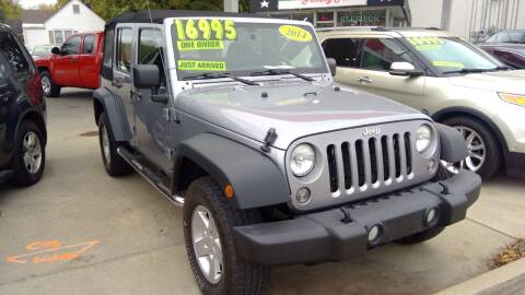 2014 Jeep Wrangler Unlimited for sale at Harrison Family Motors in Topeka KS
