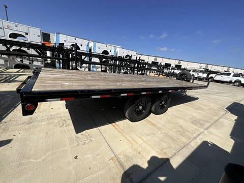 2025 PJ Trailers L7202  6" Channel Deckover