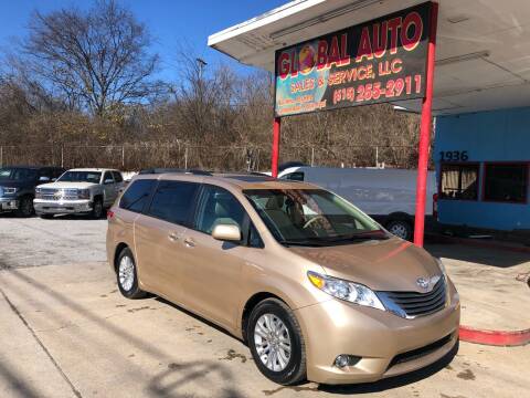 2011 Toyota Sienna for sale at Global Auto Sales and Service in Nashville TN