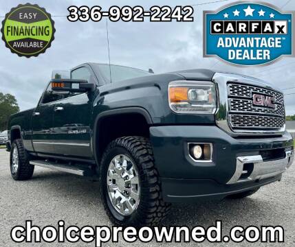 2019 GMC Sierra 2500HD for sale at CHOICE PRE OWNED AUTO LLC in Kernersville NC