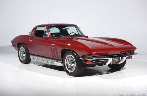 1965 Chevrolet Corvette for sale at Motorcar Classics in Farmingdale NY