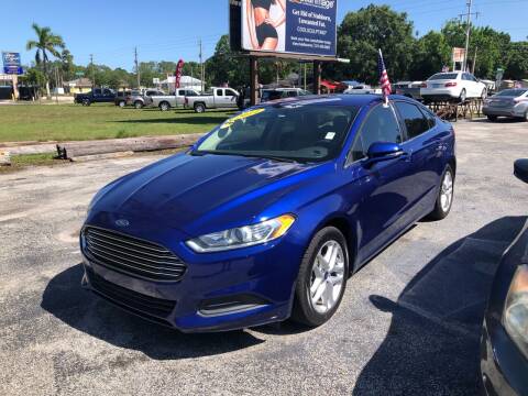 2014 Ford Fusion for sale at Palm Auto Sales in West Melbourne FL