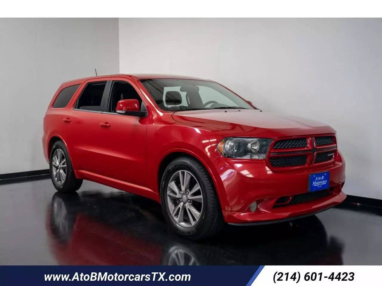 Red 2013 Dodge Durango R/T R/T 4dr SUV 1