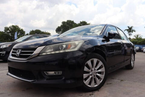 2013 Honda Accord for sale at OCEAN AUTO SALES in Miami FL
