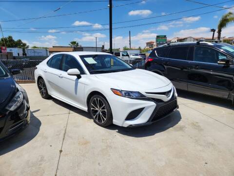 2019 Toyota Camry for sale at E and M Auto Sales in Bloomington CA