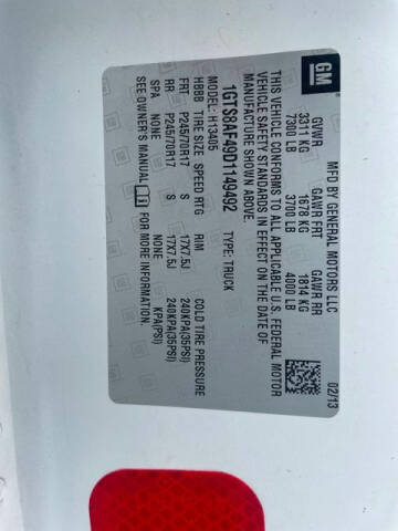 2013 GMC Savana 1500