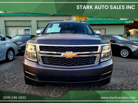 2016 Chevrolet Suburban for sale at STARK AUTO SALES INC in Modesto CA