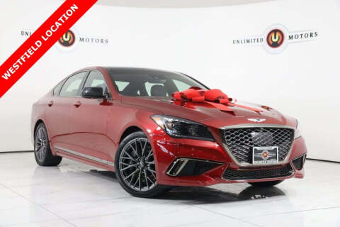 2020 Genesis G80 for sale at INDY'S UNLIMITED MOTORS - UNLIMITED MOTORS in Westfield IN