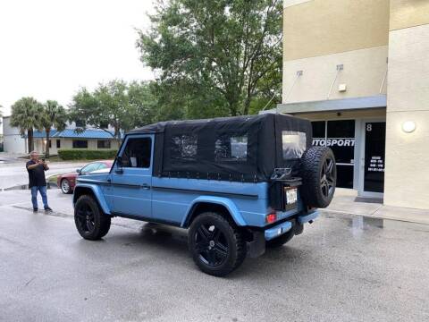 1995 Mercedes-Benz G-Class for sale at AUTOSPORT in Wellington FL