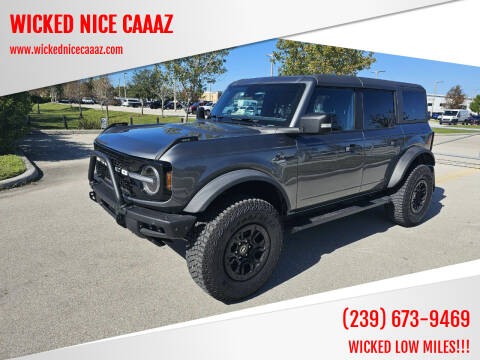 2022 Ford Bronco for sale at WICKED NICE CAAAZ in Cape Coral FL