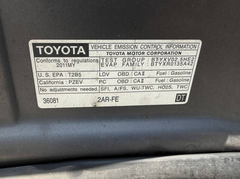2011 Toyota Camry