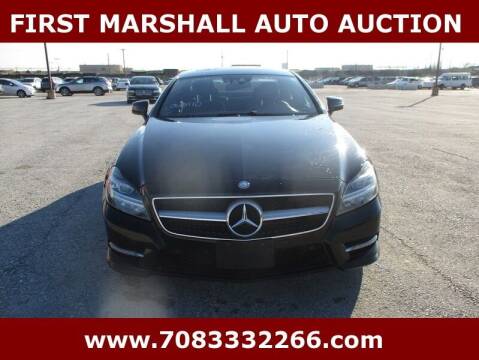 2013 Mercedes-Benz CLS for sale at First Marshall Auto Auction in Harvey IL