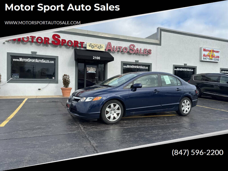 2007 Honda Civic for sale at Motor Sport Auto Sales in Waukegan IL