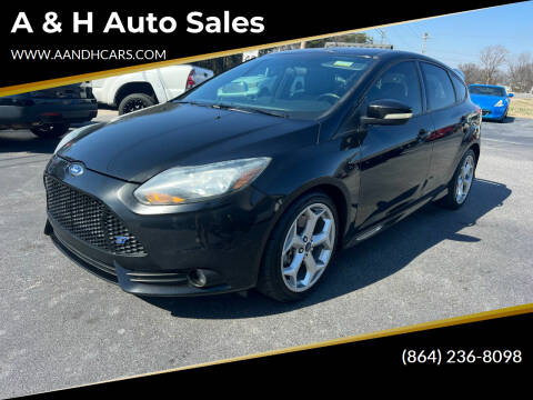 2013 Ford Focus for sale at A & H Auto Sales in Greenville SC