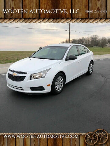 2011 Chevrolet Cruze for sale at WOOTEN AUTOMOTIVE, LLC in Landrum SC