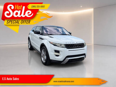2013 Land Rover Range Rover Evoque Coupe