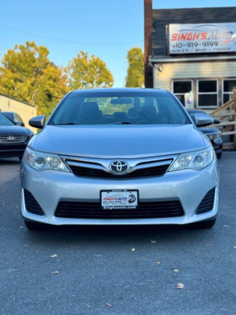 2014 Toyota Camry for sale at Singh's Auto Sales in Jessup, MD