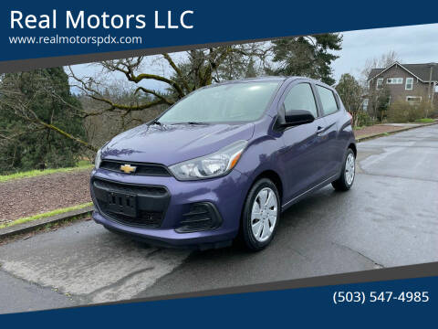 2016 Chevrolet Spark for sale at Real Motors LLC in Milwaukie OR