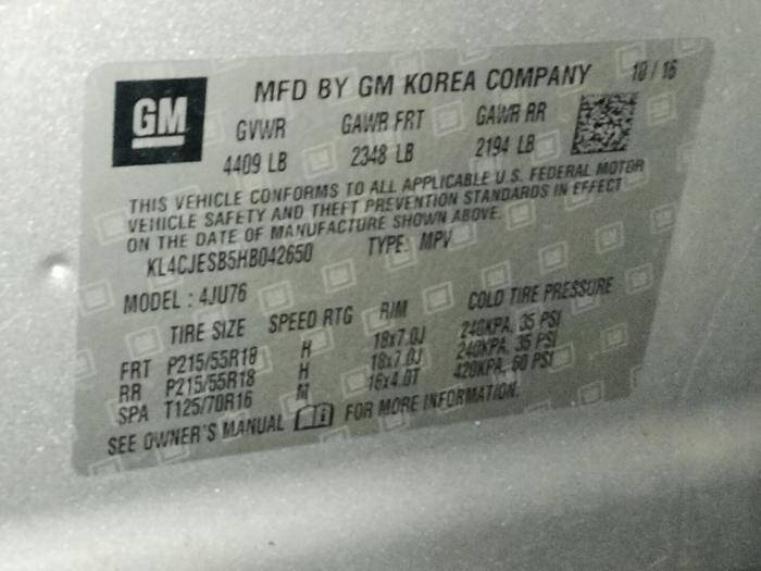 2017 Buick Encore Preferred