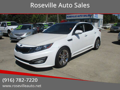2013 Kia Optima for sale at Roseville Auto Sales in Roseville CA